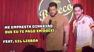 AGIOTA NA PLATEIA PARTE 2  FEAT GIO LISBOA FLAVIO ANDRADDE  STAND UP COMEDY [upl. by Ruprecht612]