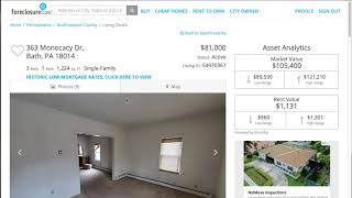 Searching for HUD properties on Foreclosurecom  Listing type help video [upl. by Asinla]