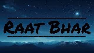 Raat Bhar Song  Heropanti  Arijit singh  Song [upl. by Tremain]