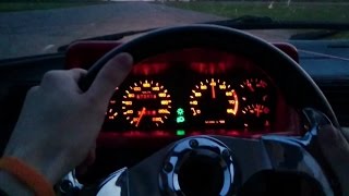 Peugeot 205 GTI 19 Mi 16 Acceleration 0140kmh [upl. by Morissa]