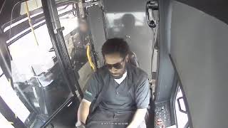 New surveillance video from July 4 MCTS bus fire [upl. by Mencher]