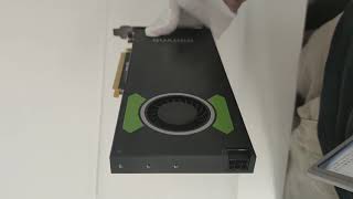 NVIDIA Quadro P4000 Graphics Card [upl. by Ahsekat13]