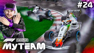 F1 2021 Career Mode Part 24 INCHES FROM DISASTER [upl. by Aihsotan497]