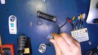 ebike throttle repair dead hall [upl. by Ozkum]