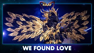 Raaf  ‘We Found Love’  The Masked Singer  seizoen 3  VTM [upl. by Aihsela]