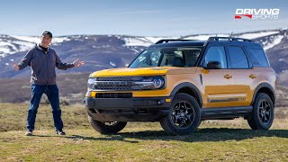 2021 Ford Bronco Sport OffRoad Snow and Overlanding Review [upl. by Tsui336]