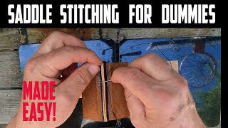 Saddle Stitching for Dummies [upl. by Quintana441]