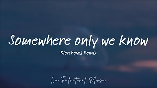 Rhianne  Somewhere Only We Know Rien Reyes Remix [upl. by Auhso930]