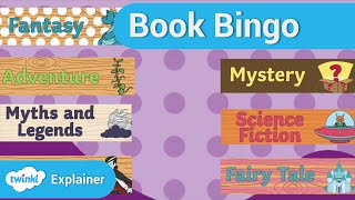 Book Bingo Game for Kids [upl. by Nyleuqaj]