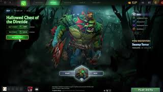 Dota 2  Opening 20 Hallowed Chests of the Diretide [upl. by Boleyn]