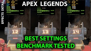 Apex Legends BEST SETTINGS Benchmark Tested [upl. by Lebiram]