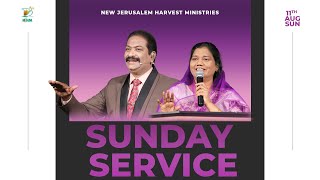 Sunday Service  Bishop Dr V Rangaraju  11th August 2024  NJC Bangalore  NJHM [upl. by Ario]