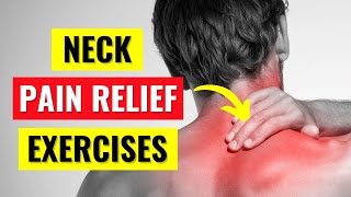 Neck Pain Relief Stretches  5 Minute Real Time Routine [upl. by Alek449]