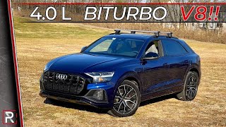 The 2021 Audi SQ8 is a Near Perfect 500 HP SUV Coupe with Lamborghini Roots [upl. by Anihsat838]