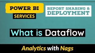 What is Dataflow in in Power BI Service 1130 [upl. by Sanfourd40]