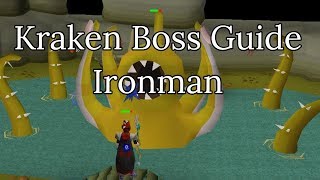 OSRS  Kraken Boss Guide for Ironman [upl. by Burkhard581]