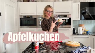 Apfelkuchen selber backen  Monika Gruber [upl. by Atterrol]