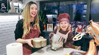 Baking Novies Birthday Cake amp Prepping For The Big Day  Vlogmas Day 5 [upl. by Ihel]