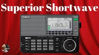 Sangean ATS909X AM FM LW Shortwave SSB Portable Radio Unboxing amp Review [upl. by Noled]