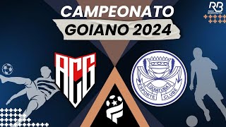 AO VIVO  Atlético x Goiatuba  Campeonato  Goiano 2024 [upl. by Abita277]