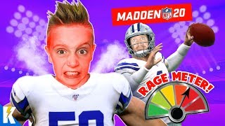 Madden NFL Franchise Part 2 Hes SO MAD [upl. by Ymmik]