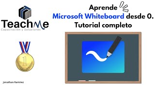 Aprende a utilizar Microsoft WHITEBOARD desde cero TUTORIAL COMPLETO 🏆 [upl. by Enyluqcaj]