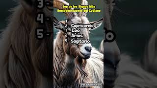 ⚠️ Cuidado Estos Son los 5 Signos Más Rompecorazones del Zodiaco [upl. by Aleen]