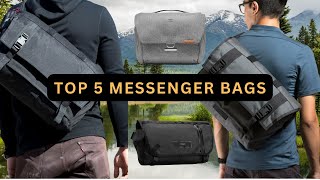 Top 5 Messenger Bags MustHaves of 2024 [upl. by Tra527]