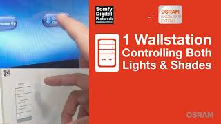 Osram Encelium Somfy Overview [upl. by Slen]