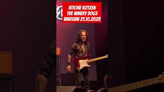 Ritchie Kotzen frustrated onstage in Warsaw [upl. by Bristow338]