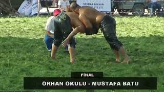 Afyonkarahisar Şuhut Karadilli Yağlı Güreşleri Finali Başpehlivan Orhan Okulu 🔥 Mustafa Batu [upl. by Aneryc]