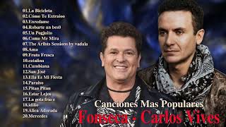 Fonseca y Carlos Vives Mix Grandes Exitos  Top 20 Mejores Canciones De Fonseca y Carlos Vives [upl. by Anwahsad]