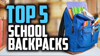 Best Backpacks For School in 2018  Which Is The Best School Backpack [upl. by Therese]