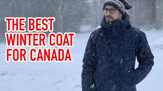 THE BEST WINTER COAT IN CANADA  Arcteryx Therme Parka Review [upl. by Atnaloj175]