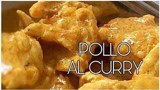 POLLO al CURRY fácil y rápido de hacer [upl. by Nador781]