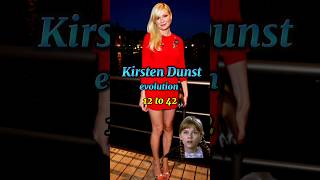 Kirsten Dunst ♥️ Evolutions From 12 to 42 years spiderman jumanji [upl. by Neelac163]