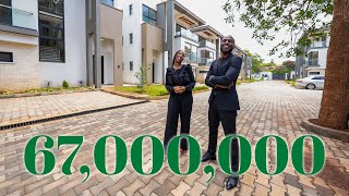 Inside a KSH 67000000 FOUR BED Town House In LAVINGTON NAIROBI  Kenya [upl. by Antoni765]