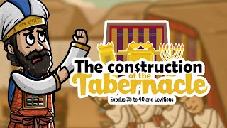 The construction of the tabernacle  Animated Bible Stories  My First Bible  26 [upl. by Lokim276]