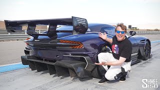 Aston Martin VULCAN AMR PRO Onboard the Insane Track Hypercar [upl. by Dailey]