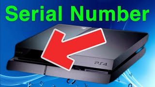 PS4 How To Find Your Serial Number [upl. by Nassi]