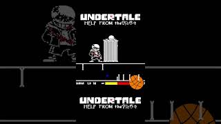 Undertale Help from the Void Phase 5 undertale undertaleau sans papyrus shorts [upl. by Sinnoda]