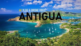 ANTIGUA Nr 1 Travel Guide  ALL Top Sights in 4K  Drone [upl. by Adlitam]