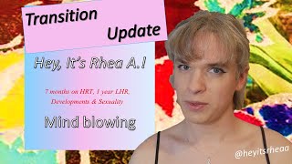 7 Month HRT Update  MTF Transgender Transition Journey [upl. by Labors]