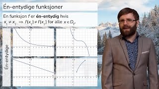 Matematikk R1 Omvendte funksjoner [upl. by Kingsly]