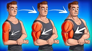 10 BEST Exercises for BIG ARMS Dumbbells Only [upl. by Oos]