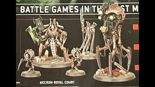 Lets Build EP 84 Necron Royal Court from the Imperium Magazine for Games of 40K [upl. by Gallagher497]