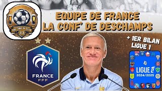 RCB  Equipe de France  Deschamps  Bilan 1er tiers Ligue 1 [upl. by Lipscomb]