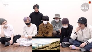 BANGTAN BOMB BTS ‘ON’ MV reaction  BTS 방탄소년단 [upl. by Saiff714]