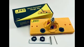 JNB Pro Concealed Hinge Jig [upl. by Adraynek]