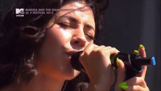 Marina amp The Diamonds  Live  V Festival 22082015 1080i HDTV [upl. by Garibald]